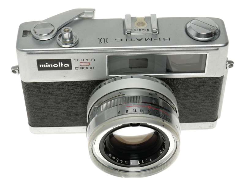 Minolta Super 3 Circuit Rokkor-PF 1.7/45mm Hi Matic 11 film camera