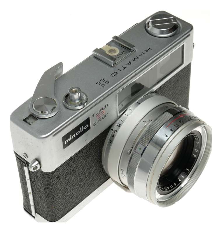 Minolta Super 3 Circuit Rokkor-PF 1.7/45mm Hi Matic 11 film camera