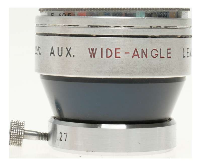 Sun Aux. Wide angle lens Model C Sun Opt. cased