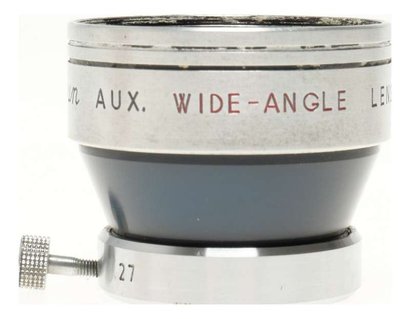 Sun Aux. Wide angle lens Model C Sun Opt. cased