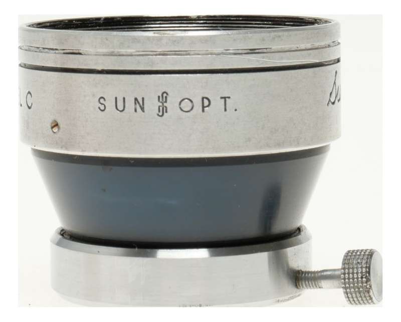 Sun Aux. Wide angle lens Model C Sun Opt. cased