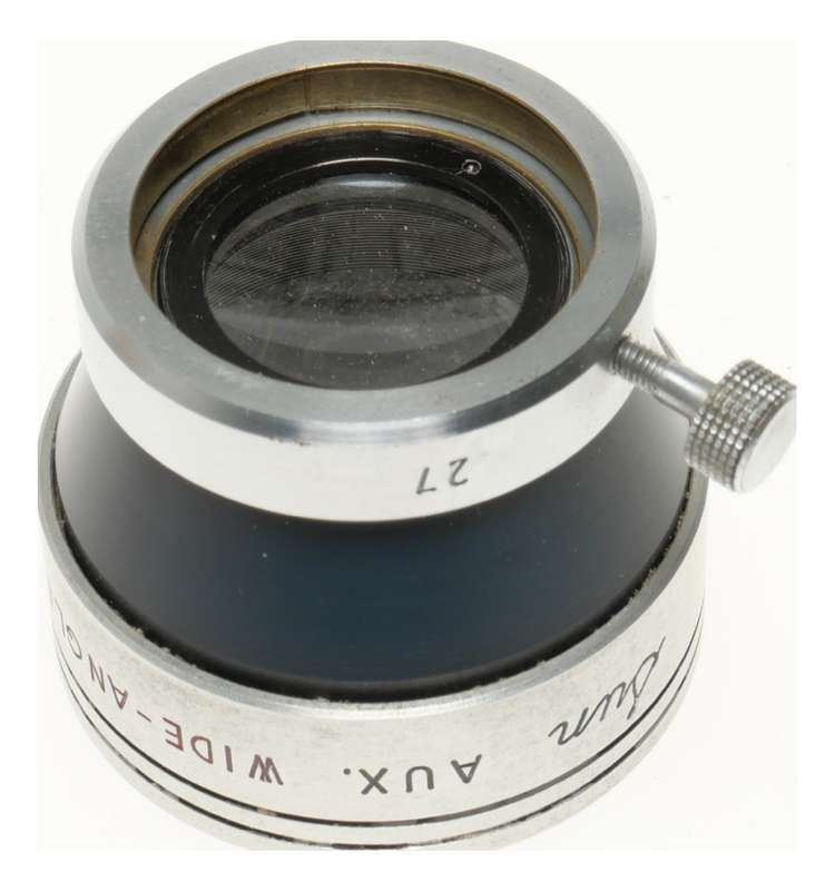 Sun Aux. Wide angle lens Model C Sun Opt. cased