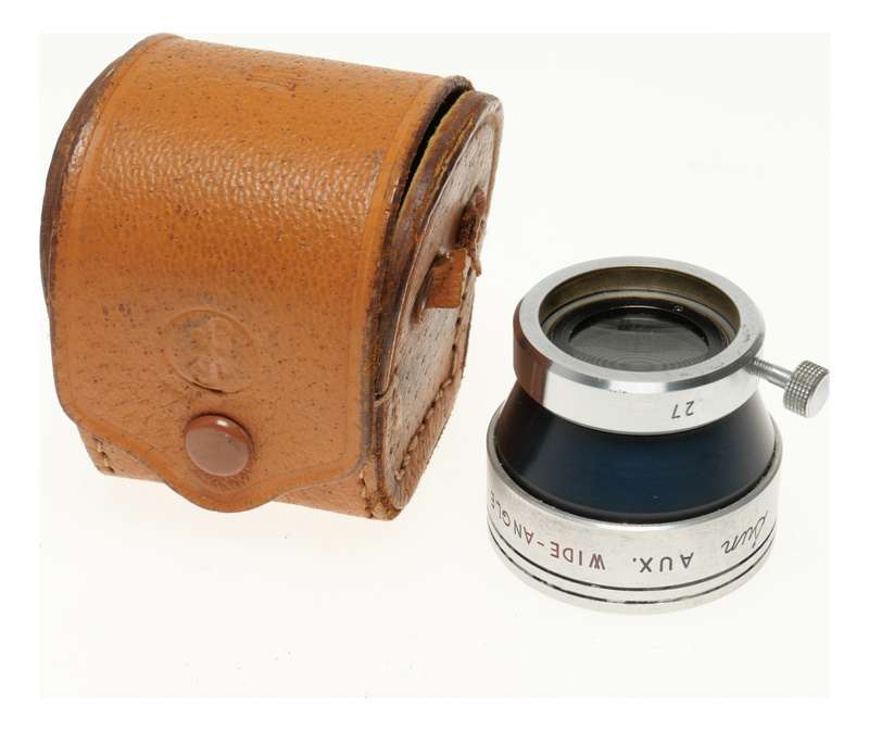 Sun Aux. Wide angle lens Model C Sun Opt. cased