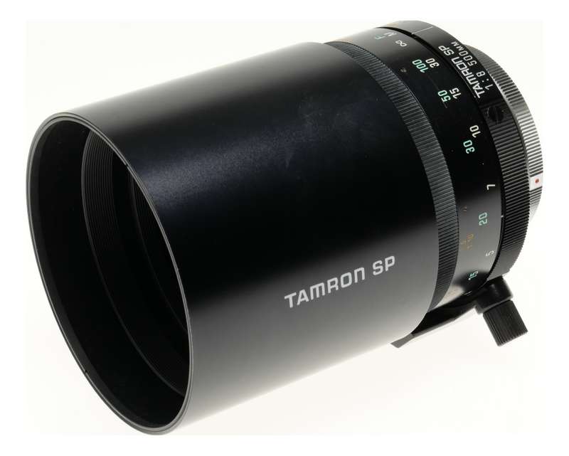 TAMRON SP mirror lens Tele Macro Minolta 1:8 500mm 8/500 mm f/8