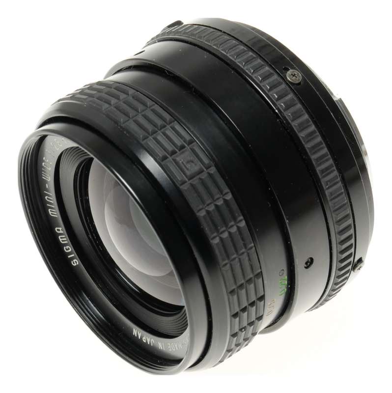 Sigma Mini-Wide I SLR camera lens Minolta mount 2.8/28 mm wide angle