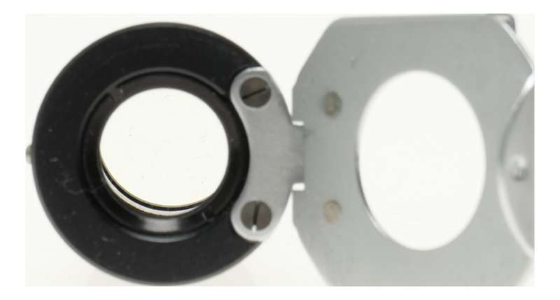 Asahi Pentax slide on accessory viewfinder swing out focussing type