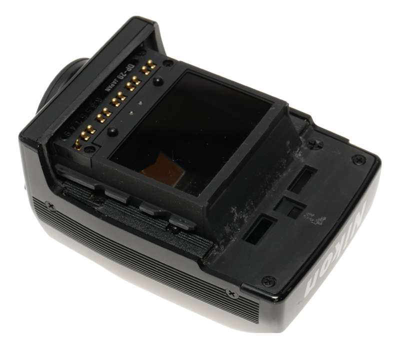 Nikon DP-20 SLR film camera prism finder removeable clean glass