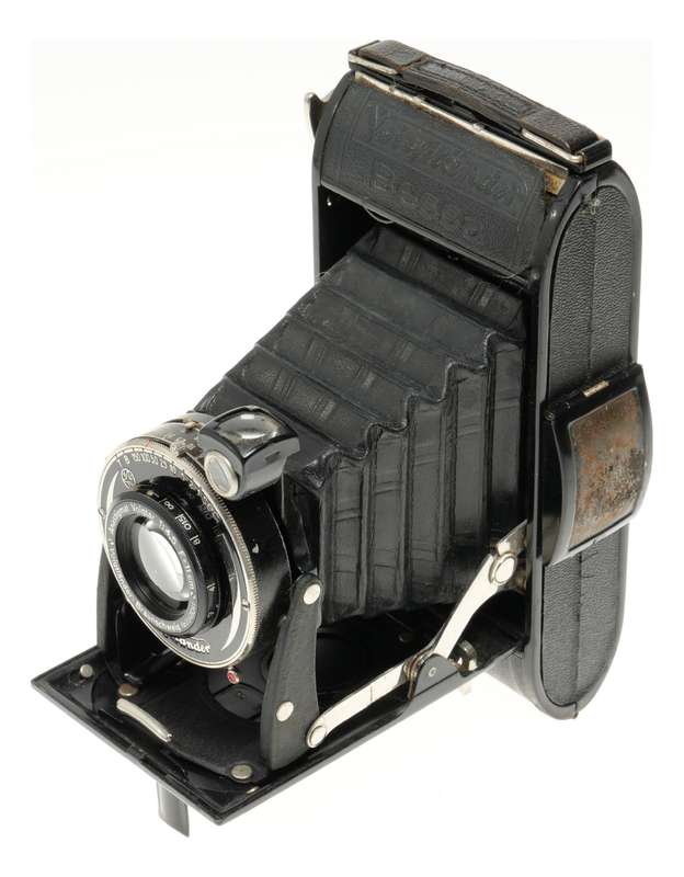 Voigtlander Bessa Folding Bellows Camera 4.5 f=11cm used