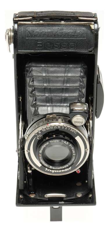 Voigtlander Bessa Folding Bellows Camera 4.5 f=11cm used