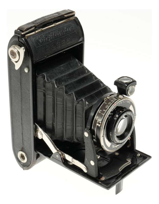 Voigtlander Bessa Folding Bellows Camera 4.5 f=11cm used