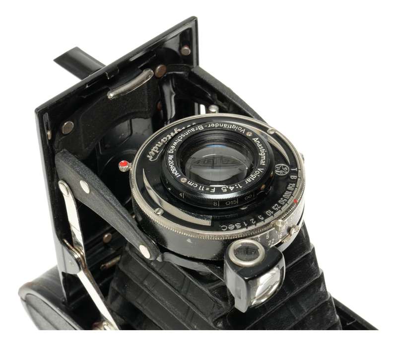 Voigtlander Bessa Folding Bellows Camera 4.5 f=11cm used