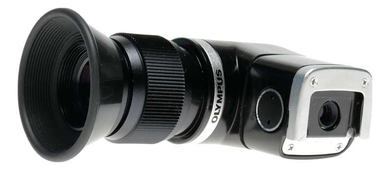 Olympus OM system 45 degree right angle 2,5x magnification viewfinder