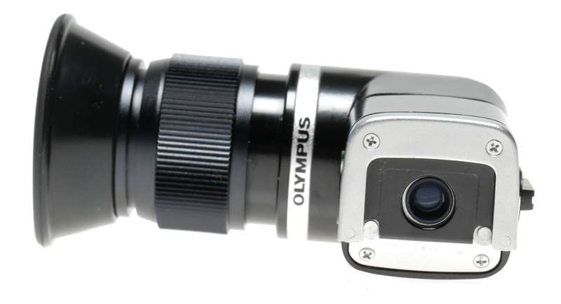 Olympus OM system 45 degree right angle 2,5x magnification viewfinder