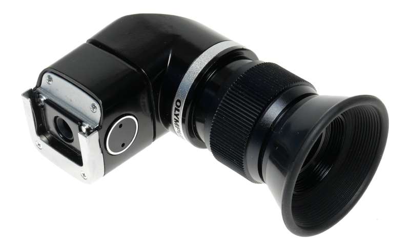 Olympus OM system 45 degree right angle 2,5x magnification viewfinder