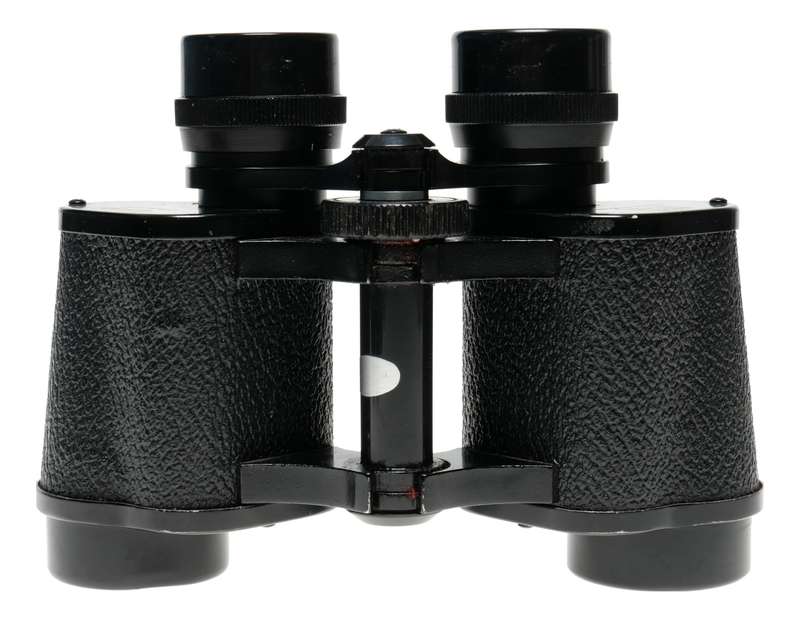 Bisley Delux 8x30 Binoculars cased caps strap complete set