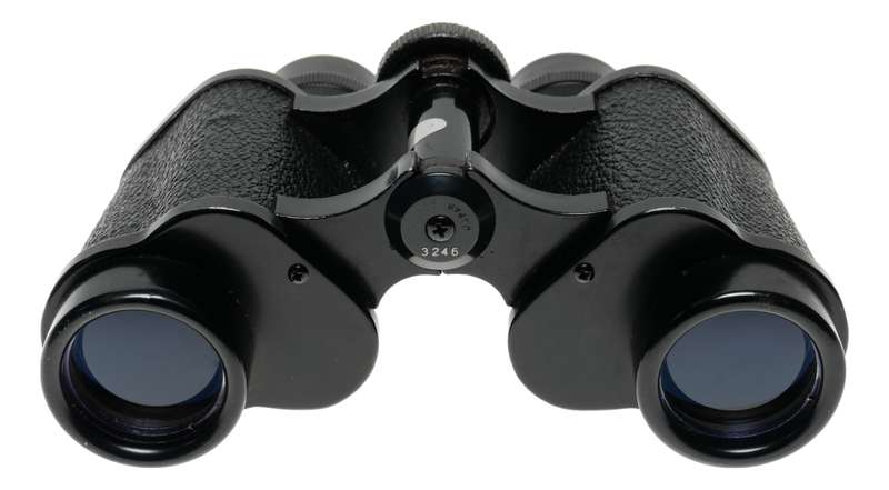 Bisley Delux 8x30 Binoculars cased caps strap complete set