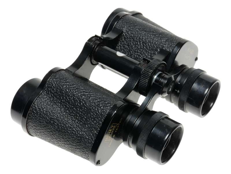 Bisley Delux 8x30 Binoculars cased caps strap complete set