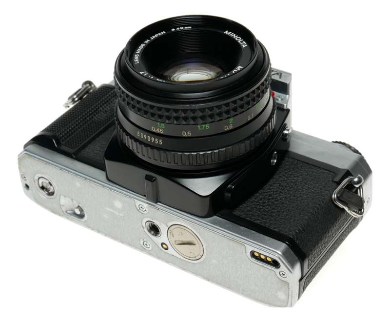 Minolta X-300 SLR vintage film camera MD Rokkor-X 50mm 1.7 lens