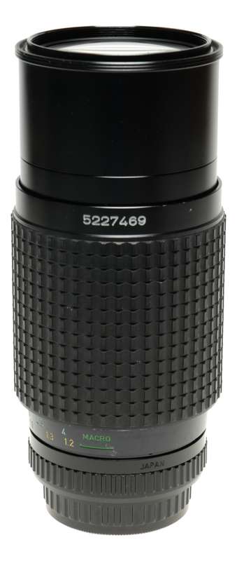 SMC Pentax-A Zoom 1:4 f=70-210mm with Macro for SLR vintage camera