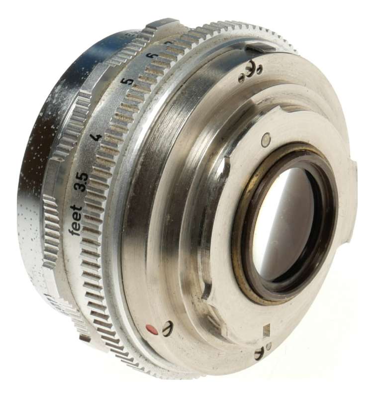 Voigtlander Color-Skopar X 1:2.8/50 SLR camera lens chrome