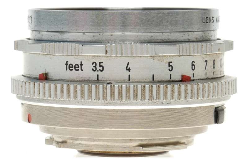 Voigtlander Color-Skopar X 1:2.8/50 SLR camera lens chrome