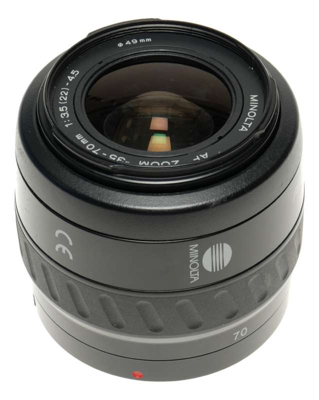 Minolta AF Zoom 35-70mm f3.5-4.5 Vintage film camera lens