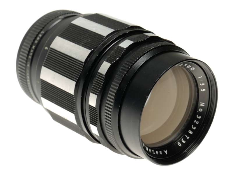 Asanuma King f=135mm 1:3.5 Tele lens 42mm screw mount