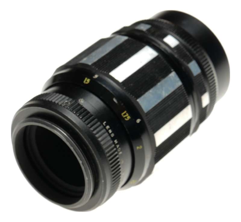Asanuma King f=135mm 1:3.5 Tele lens 42mm screw mount