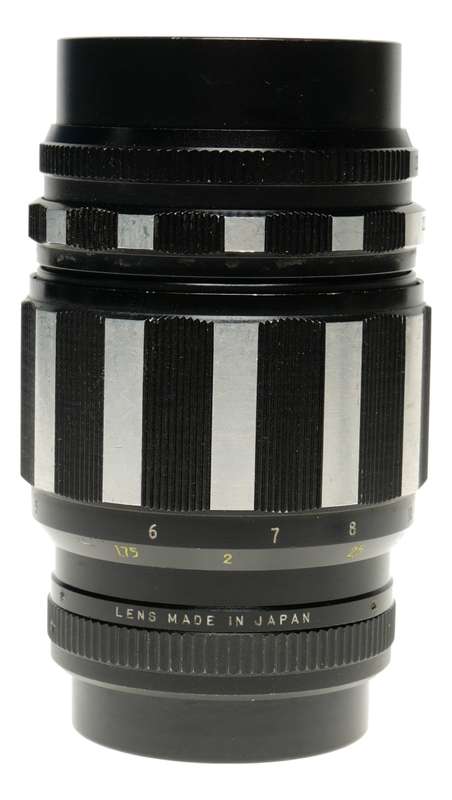 Asanuma King f=135mm 1:3.5 Tele lens 42mm screw mount