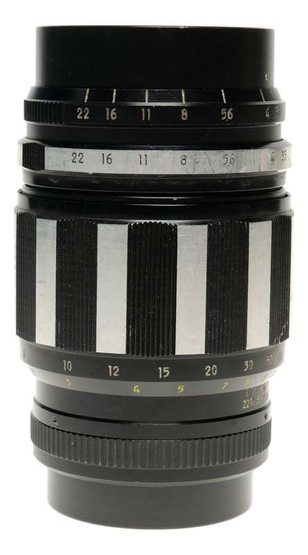 Asanuma King f=135mm 1:3.5 Tele lens 42mm screw mount