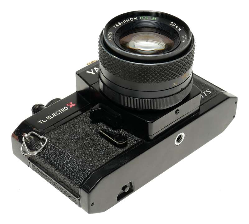 TL Electro X Yashica ITS with YASHINON DS-M 50mm f1.4