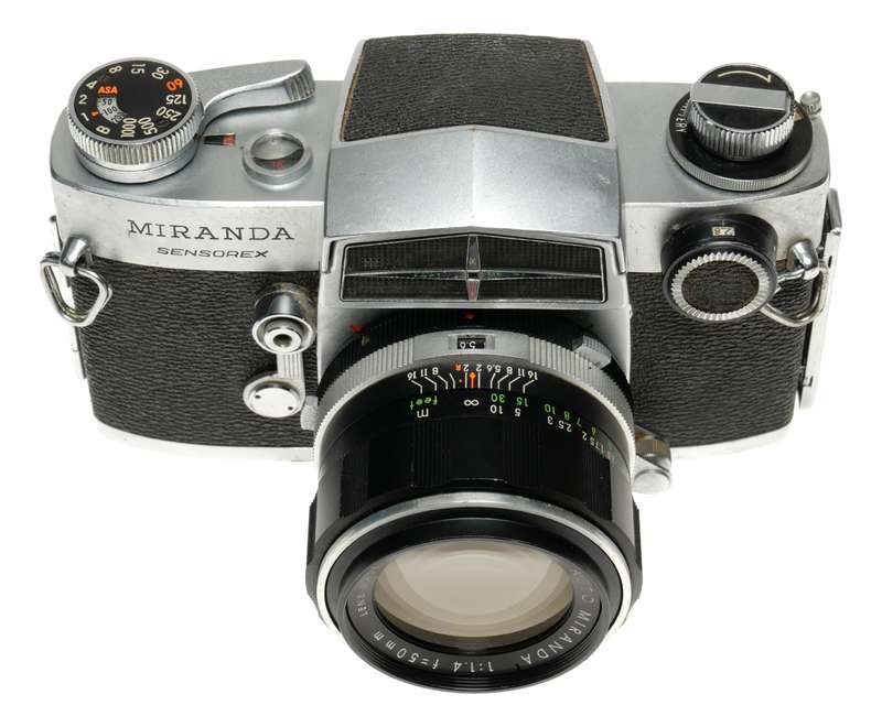 Miranda Sensorex 35mm SLR film camera 1.4/50mm lens