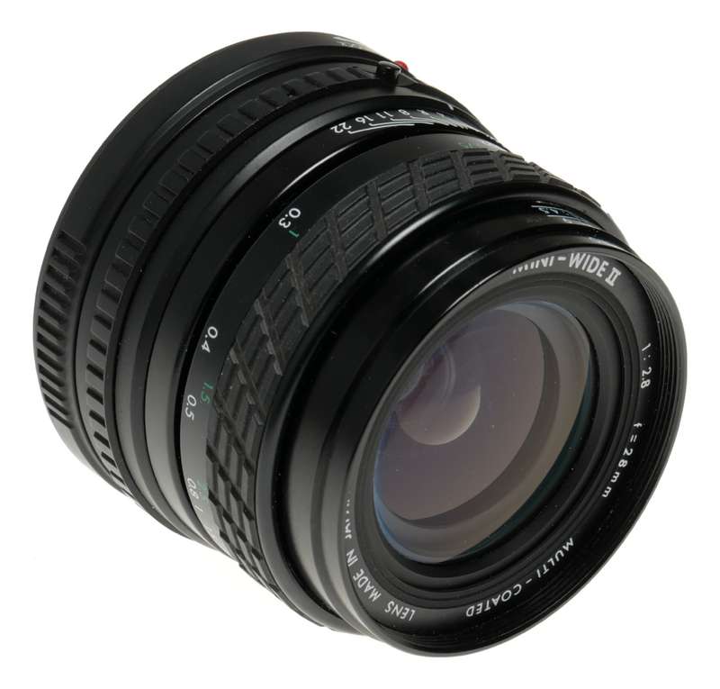 Sigma Mini-Wide II SLR camera lens FD mount 2.8/28 mm wide angle