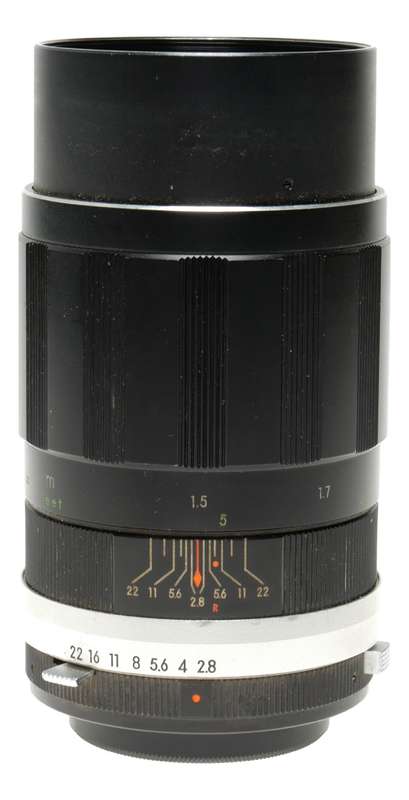 Auto Miranda 1:2.8 f=135mm lens fits SLR camera vintage 35mm