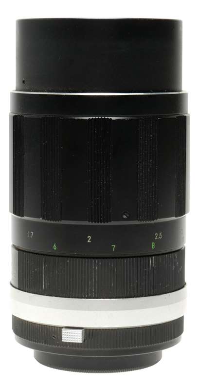 Auto Miranda 1:2.8 f=135mm lens fits SLR camera vintage 35mm
