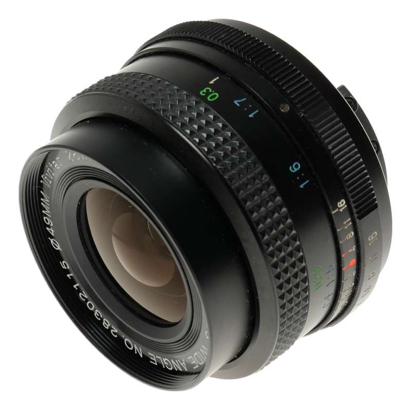 Y/C Yashica / Contax Vivitar Close focus 1:2.8 MC 28mm SLR lens