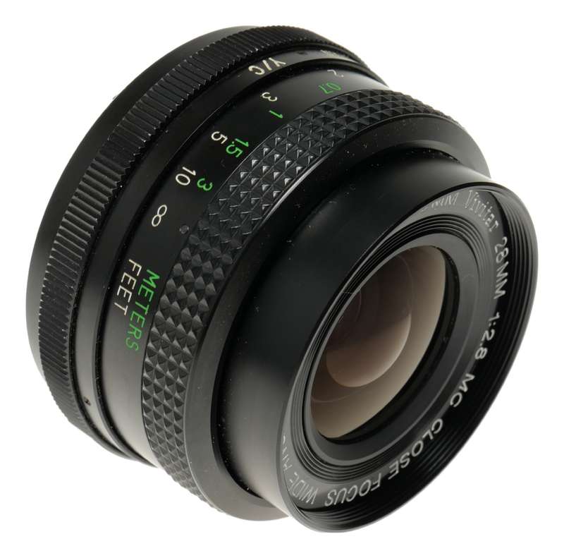 Y/C Yashica / Contax Vivitar Close focus 1:2.8 MC 28mm SLR lens