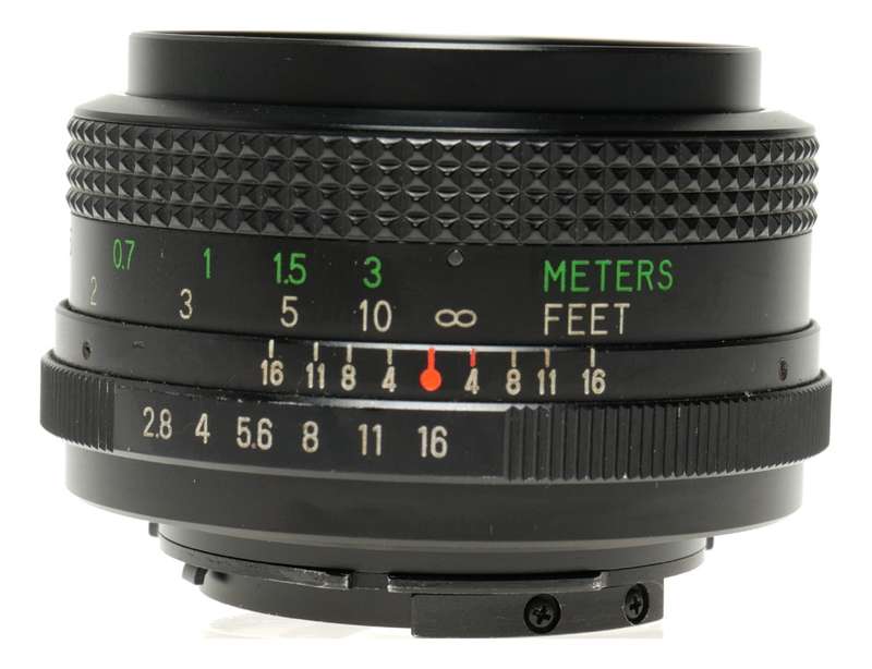 Y/C Yashica / Contax Vivitar Close focus 1:2.8 MC 28mm SLR lens