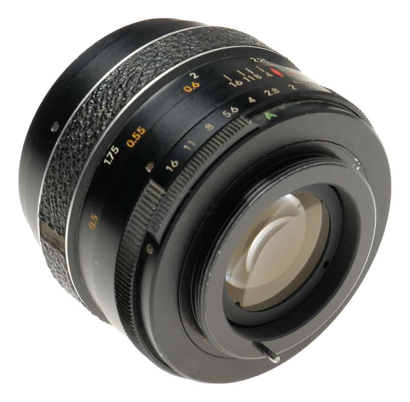 Chinon 1.7 f=55mm vintage SLR camera lens Auto 42mm screw mount - Chinon