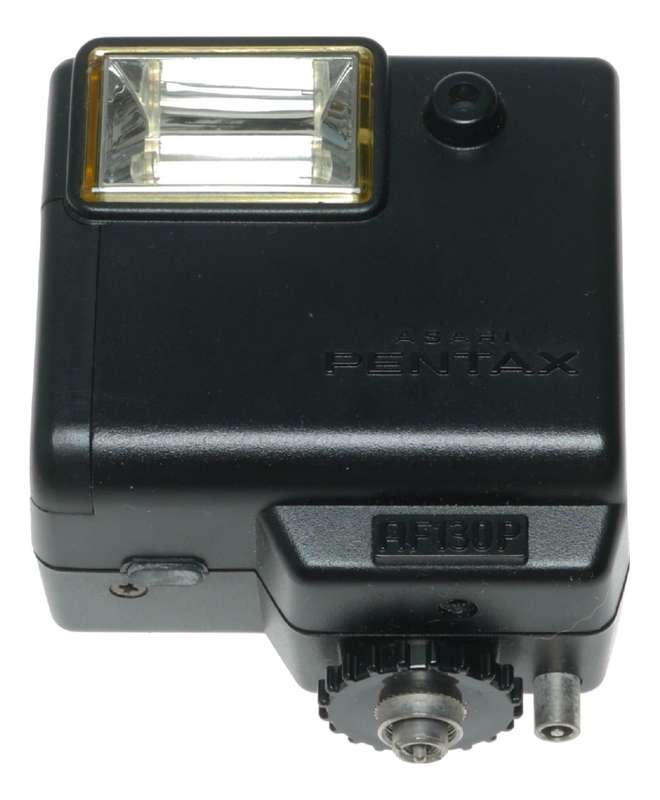 Pentax AF130P Autofocus Hot Shoe Compact 110 Camera Flash in Pouch