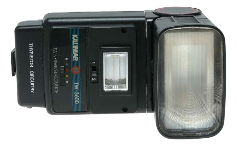 Kalimar TW3600 Automatic Twin Swivel Zoom Bounce Thyristor Flash