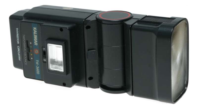 Kalimar TW3600 Automatic Twin Swivel Zoom Bounce Thyristor Flash