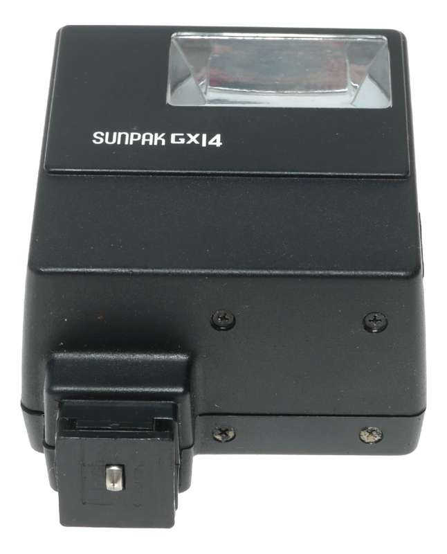 Sunpak GX14 Electronic Hot Shoe Compact Camera Flash in Box