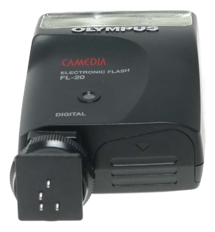 Olympus FL20 Camedia Electronic TTL Auto Manual Digital Camera Flash