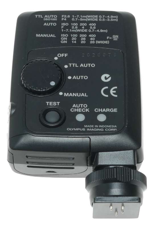 Olympus FL20 Camedia Electronic TTL Auto Manual Digital Camera Flash
