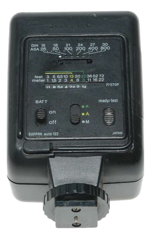 Sunpak Auto 122 Electronic Hot Shoe Compact Camera Flash