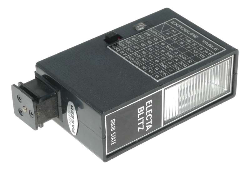 Electa Blitz Compact Camera Shoe Mount Electric Flash Unit