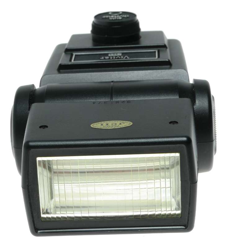 Vivitar Auto Thyristor 283 Electronic Hot Shoe Swivel Head Camera Flash