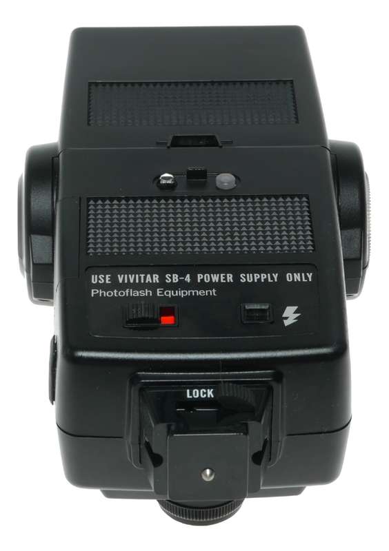 Vivitar Auto Thyristor 283 Electronic Hot Shoe Swivel Head Camera Flash