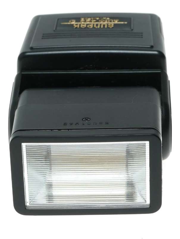 Sunpak Auto 422D Thyristor Hot Shoe Swivel Camera Electronic Flash